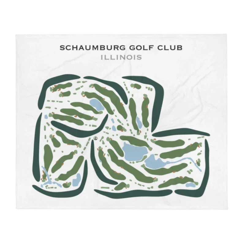 Schaumburg Golf Club, Illinois - Printed Golf Courses