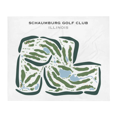 Schaumburg Golf Club, Illinois - Printed Golf Courses