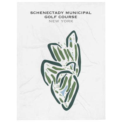 Schenectady Municipal Golf Course, New York - Printed Golf Courses
