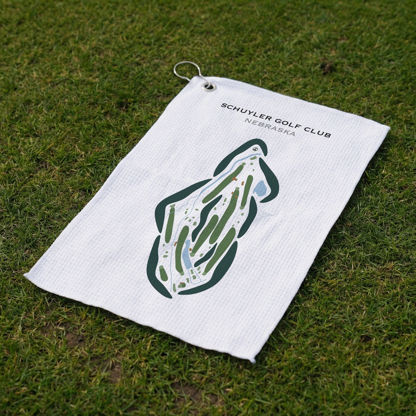 Schuyler Golf Club, Nebraska - Printed Golf Courses