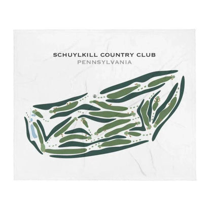 Schuylkill Country Club, Pennsylvania - Printed Golf Courses