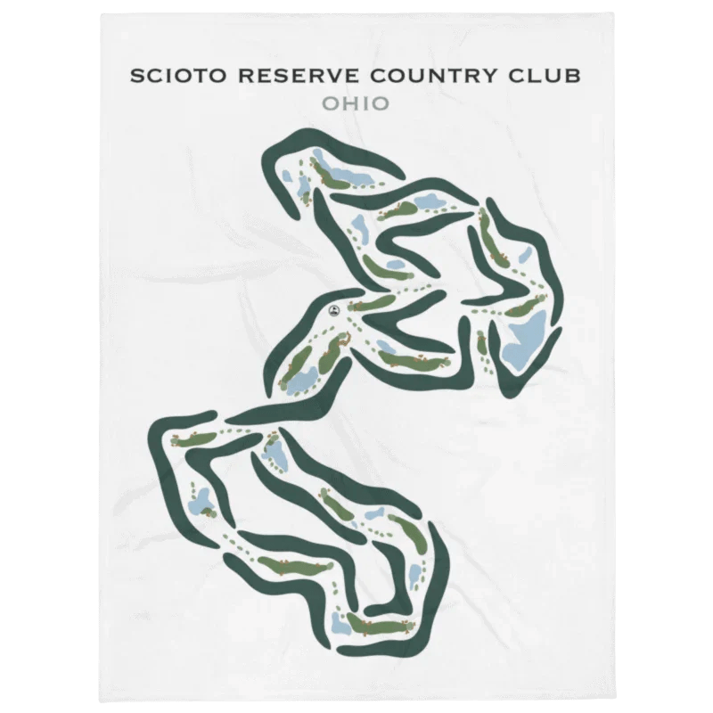 Scioto Reserve, Ohio - Printed Golf Courses