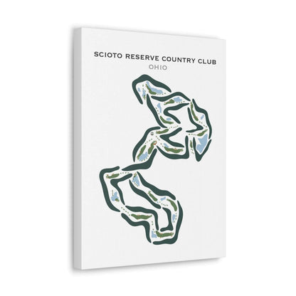 Scioto Reserve, Ohio - Printed Golf Courses