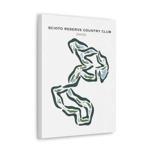Scioto Reserve, Ohio - Printed Golf Courses