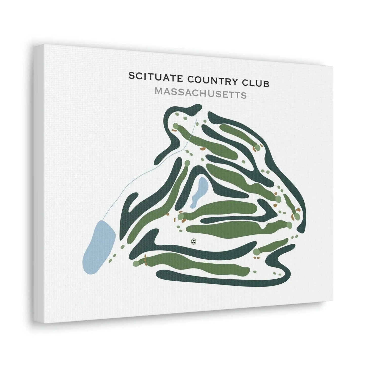 Scituate Country Club, Massachusetts - Printed Golf Courses