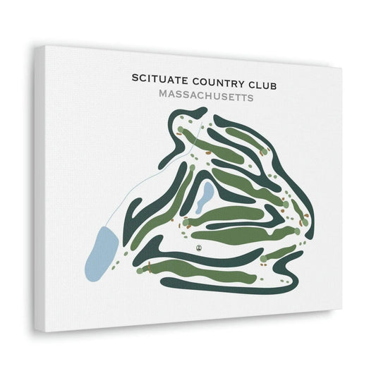 Scituate Country Club, Massachusetts - Printed Golf Courses