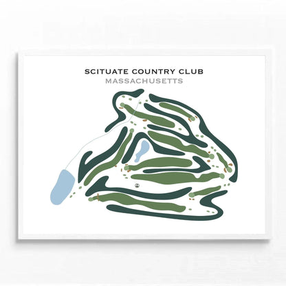 Scituate Country Club, Massachusetts - Printed Golf Courses