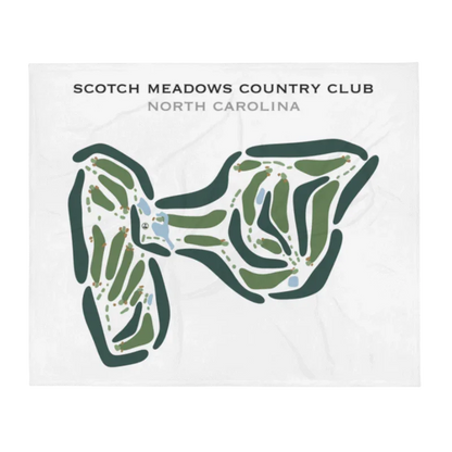 Scotch Meadows Country Club, North Carolina - Printed Golf Courses