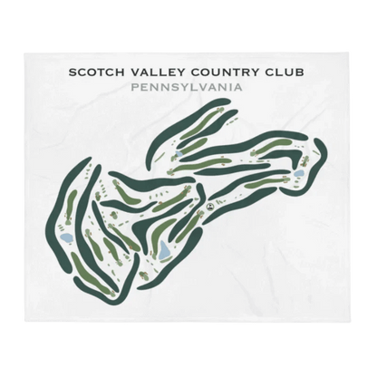 Scotch Valley Country Club, Pennsylvania - Printed Golf Courses