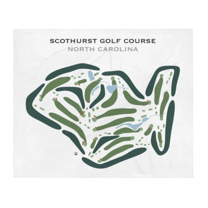 Scothurst Golf Course, North Carolina - Printed Golf Courses
