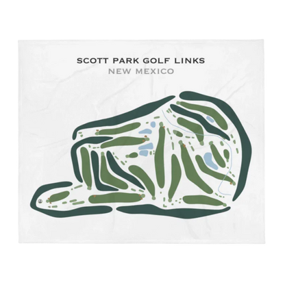 Scott Park Golf Links, New Mexico - Printed Golf Courses
