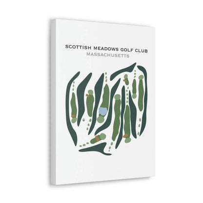 Scottish Meadows Golf Club, Massachusetts - Printed Golf Courses