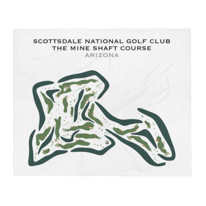 Scottsdale National Golf Club - The Mine Shaft Course, Arizona - Printed Golf Courses