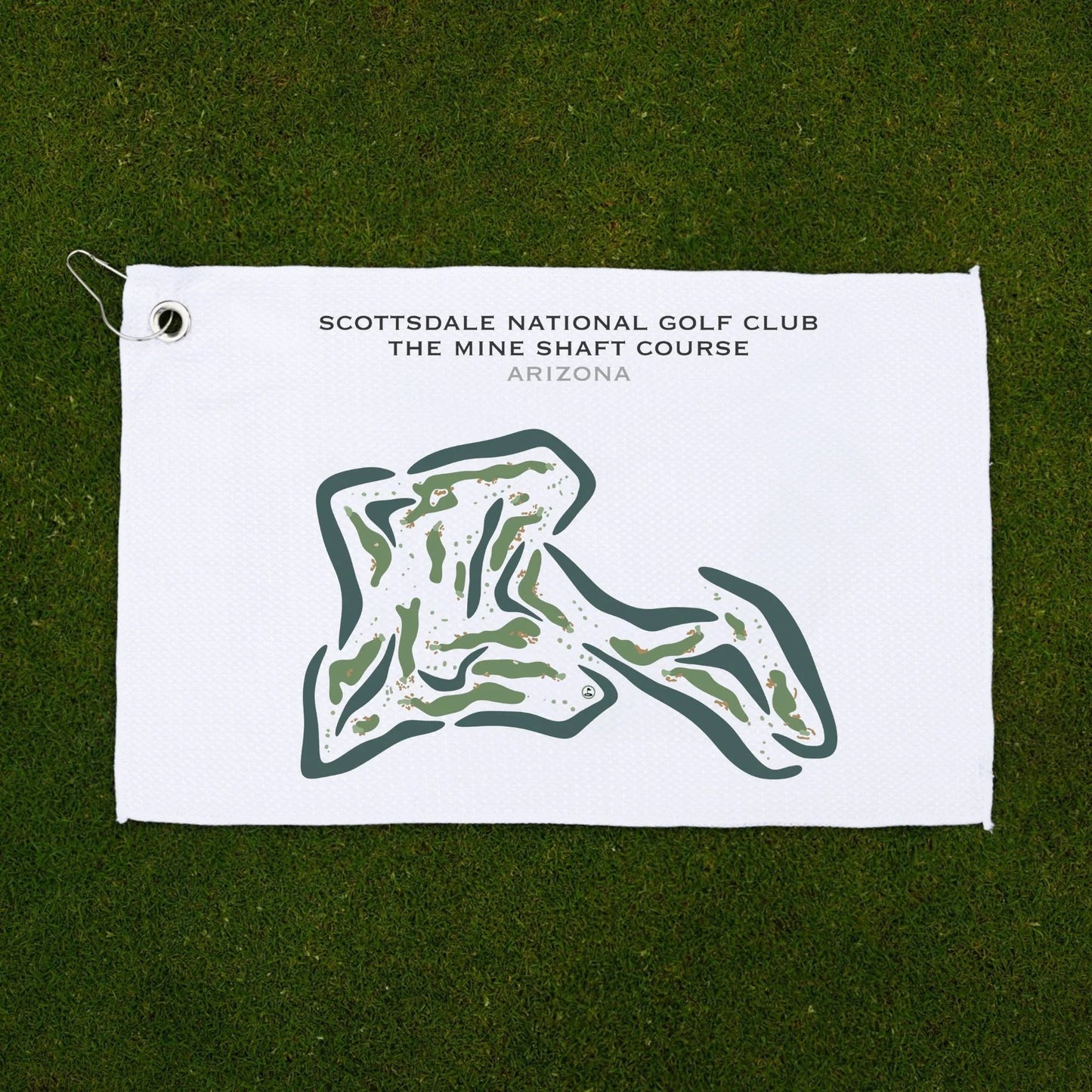 Scottsdale National Golf Club - The Mine Shaft Course, Arizona - Printed Golf Courses