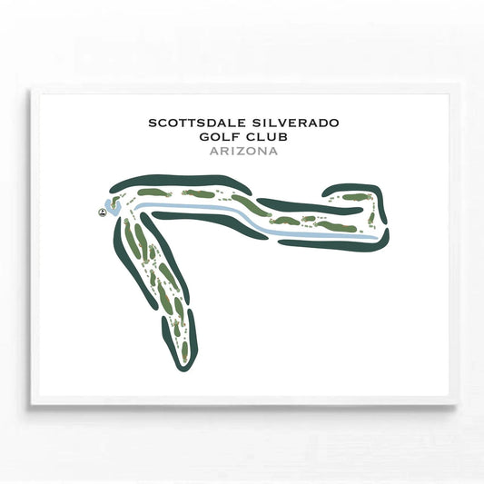 Scottsdale Silverado Golf Club, Arizona - Printed Golf Courses