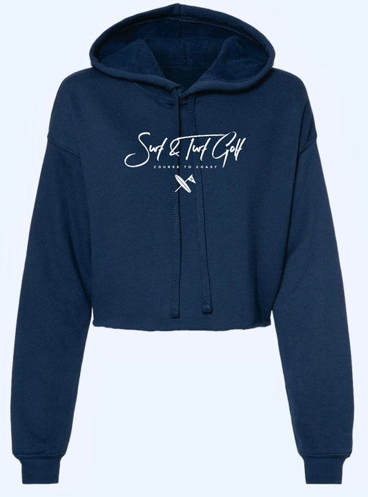 Carmel Argosy - Women's Crop Top Hoodie