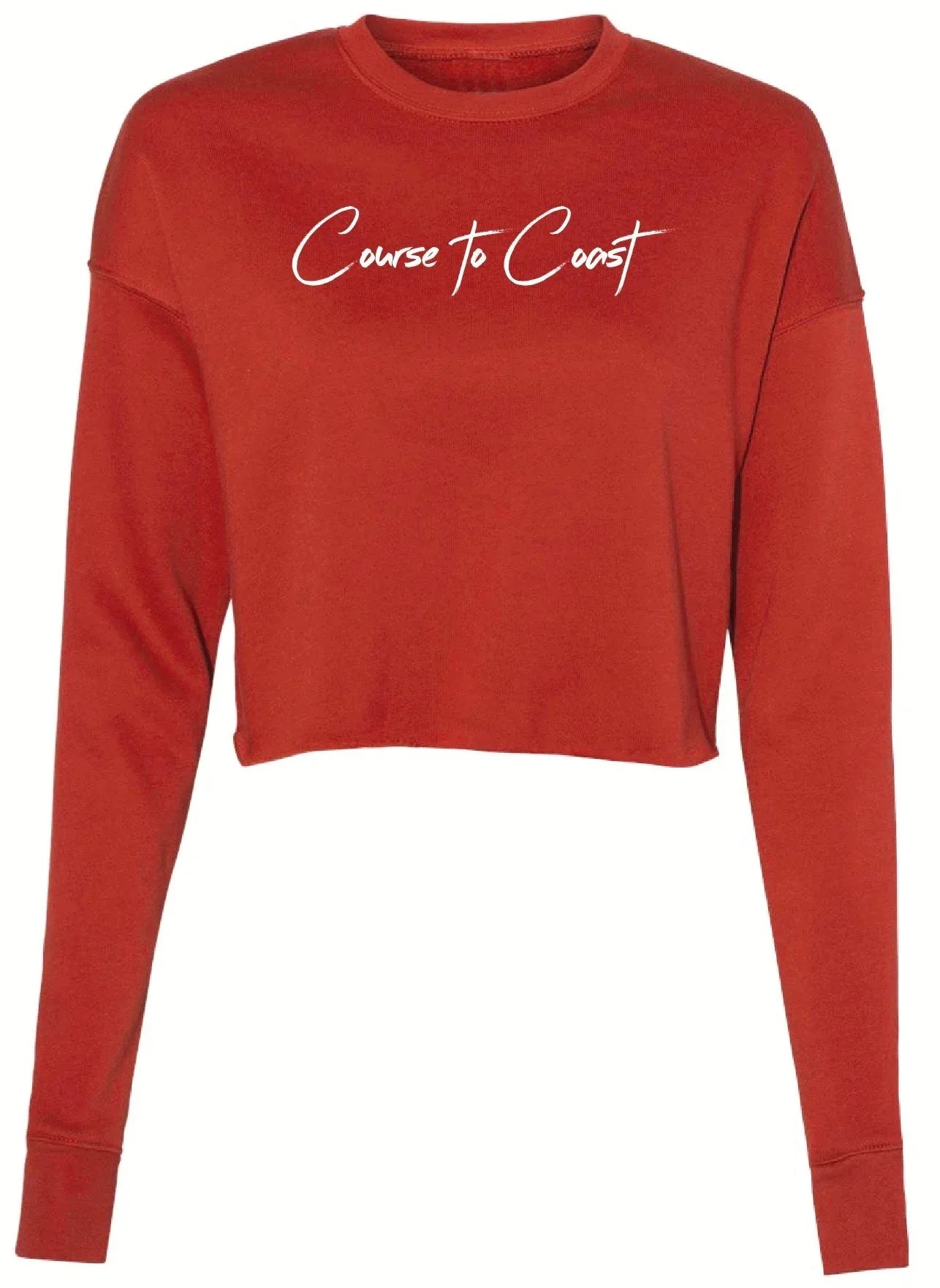Crew Crop Pullover- Brick - GOLF LEAGUE