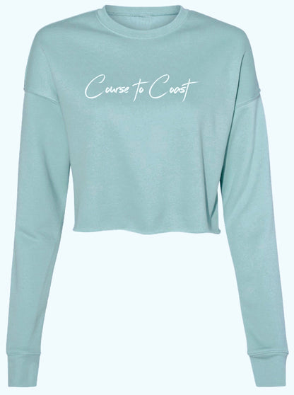 Crew Crop Pullover-Comet