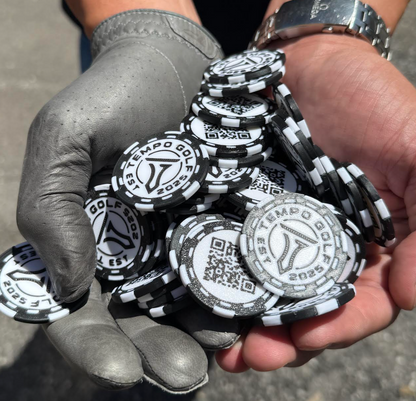 Tempo Golf Poker Chips