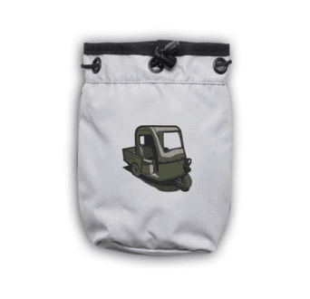 Jones x Press Golf Vintage Cart Rangefinder Pouch - Gray