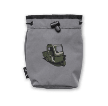 Jones x Press Golf Vintage Cart Rangefinder Pouch - Charcoal