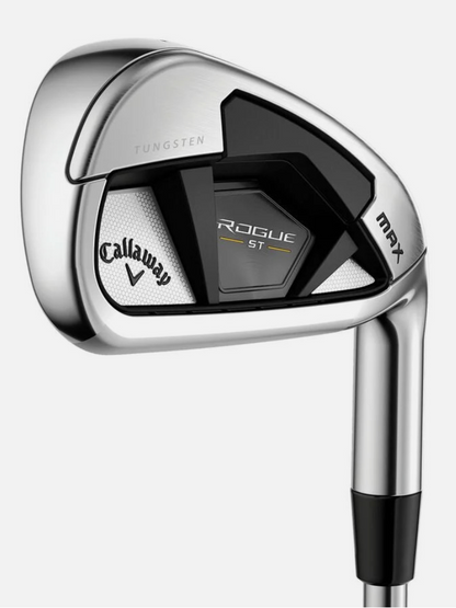Callaway NEW Rogue ST Max Combo Set 4H, 5H, 6-PW, AW Graphite Regular Flex