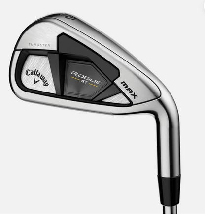Callaway NEW Rogue ST Max Combo Set 4H, 5H, 6-PW, AW Graphite Regular Flex