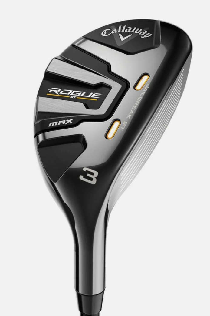Callaway NEW Rogue ST Max Combo Set 4H, 5H, 6-PW, AW Graphite Regular Flex