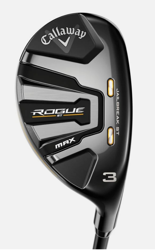 Callaway NEW Rogue ST Max Combo Set 4H, 5H, 6-PW, AW Graphite Regular Flex