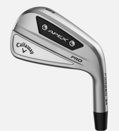 Callaway NEW 2024 Apex Pro Irons 4-PW Dynamic Gold S300 Stiff Steel