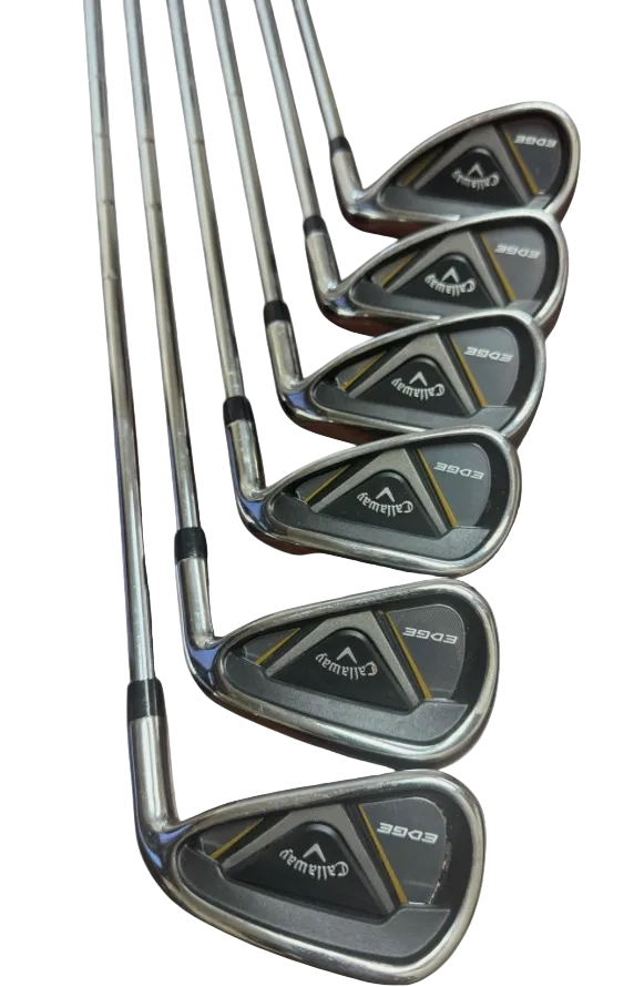 Callaway Edge Iron Set 6-PW+SW Steel Regular/Stiff RH/LH Standard (Used)