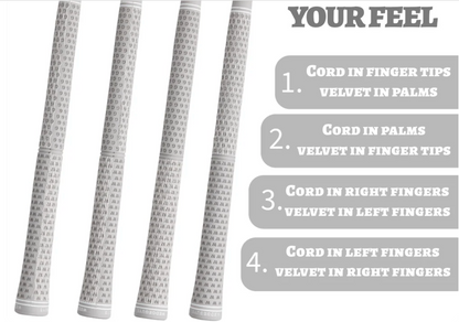 Wedge Guys NEW DC Tour Golf Grips Standard Midsize Oversize Multi Color