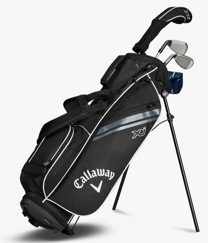 Callaway NEW XJ Level 1 Junior Set Left Handed FW 7i SW Putter Stand Bag