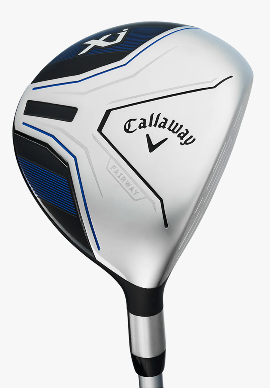 Callaway NEW XJ Level 1 Junior Set Left Handed FW 7i SW Putter Stand Bag