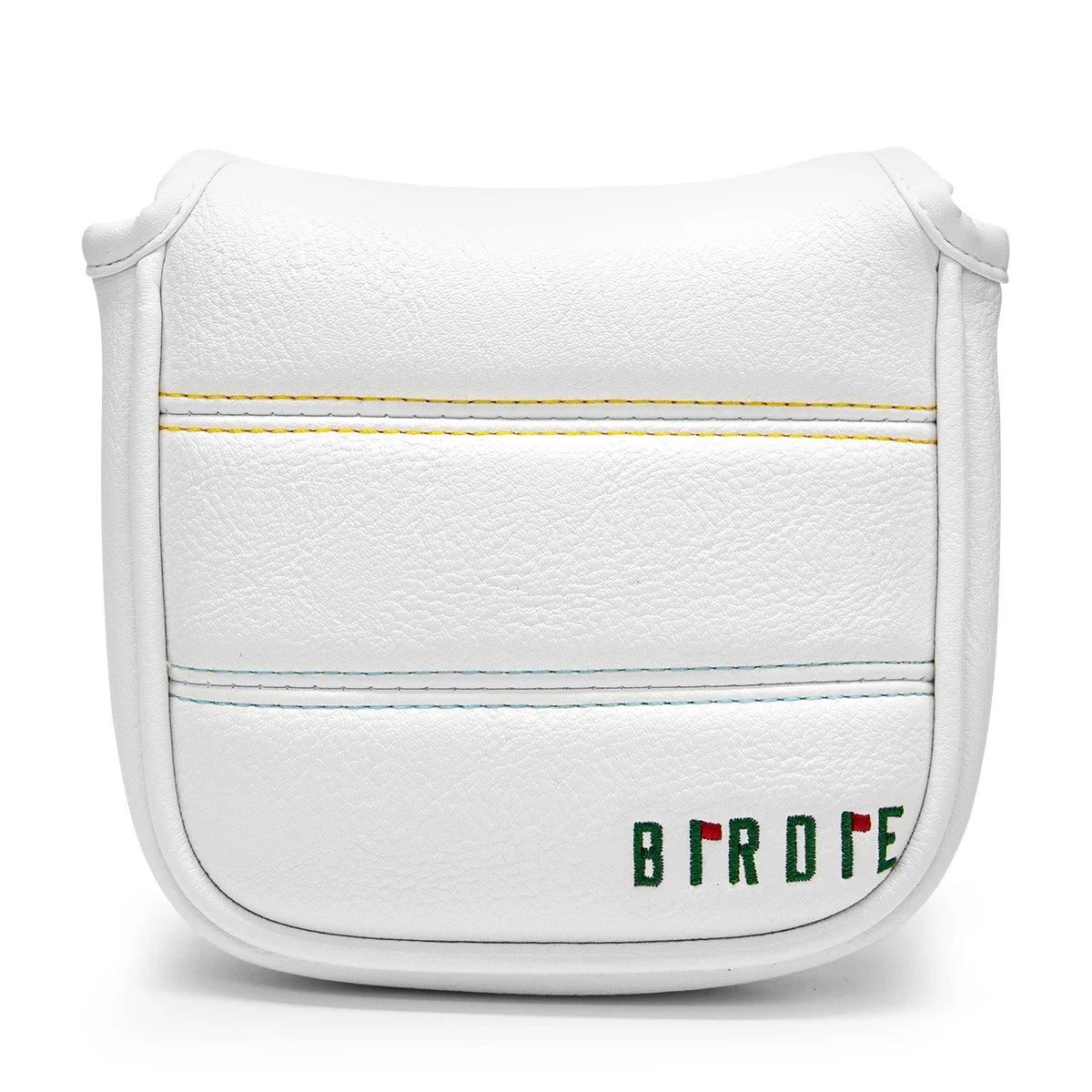 Golf Headcovers  Simple Fashion Design Birdie Golf Driver Head Cover Embroidery  Driver Fairway Wood Hybrid with Number Tags Bla