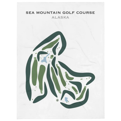 Sea Mountain Golf Course, Alaska - Printed Golf Courses