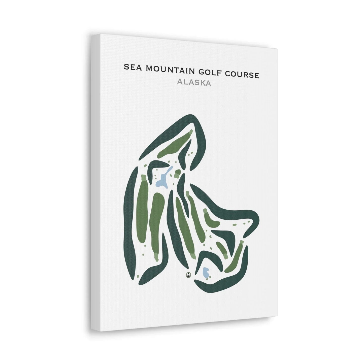 Sea Mountain Golf Course, Alaska - Printed Golf Courses