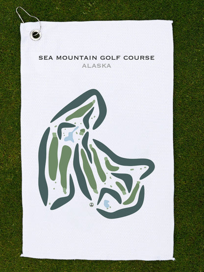 Sea Mountain Golf Course, Alaska - Printed Golf Courses