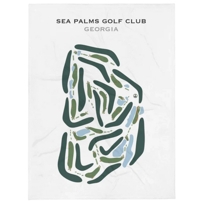 Sea Palms Golf Club, Georgia - Printed Golf Courses