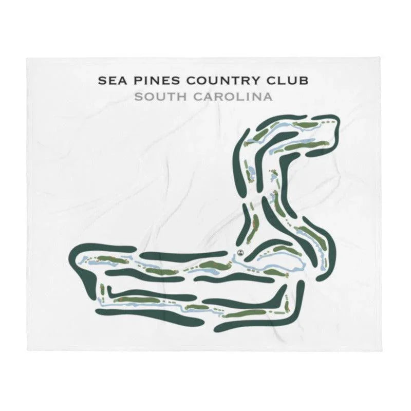 Sea Pines Country Club, South Carolina - Printed Golf Course