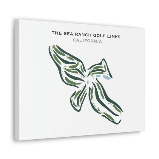 The Sea Ranch Golf Links, California - Printed Golf Courses