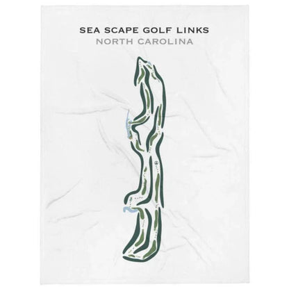 Sea Scape Golf Links, North Carolina - Printed Golf Courses