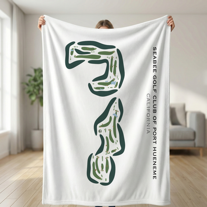 Seabee Golf Club of Port Hueneme, California - Printed Golf Courses