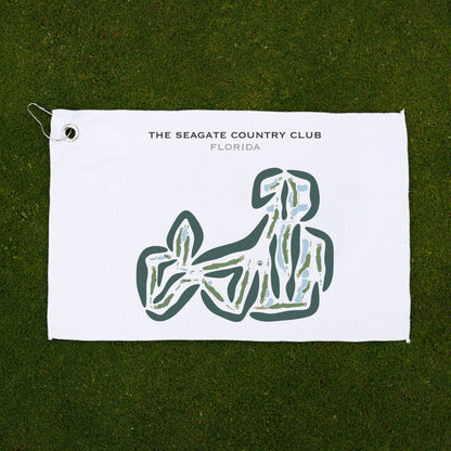 Seagate Country Club, Florida - Printed Golf Courses