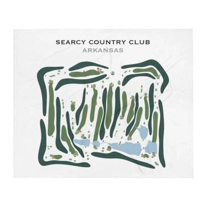 Searcy Country Club, Arkansas - Printed Golf Course
