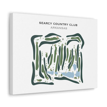 Searcy Country Club, Arkansas - Printed Golf Course