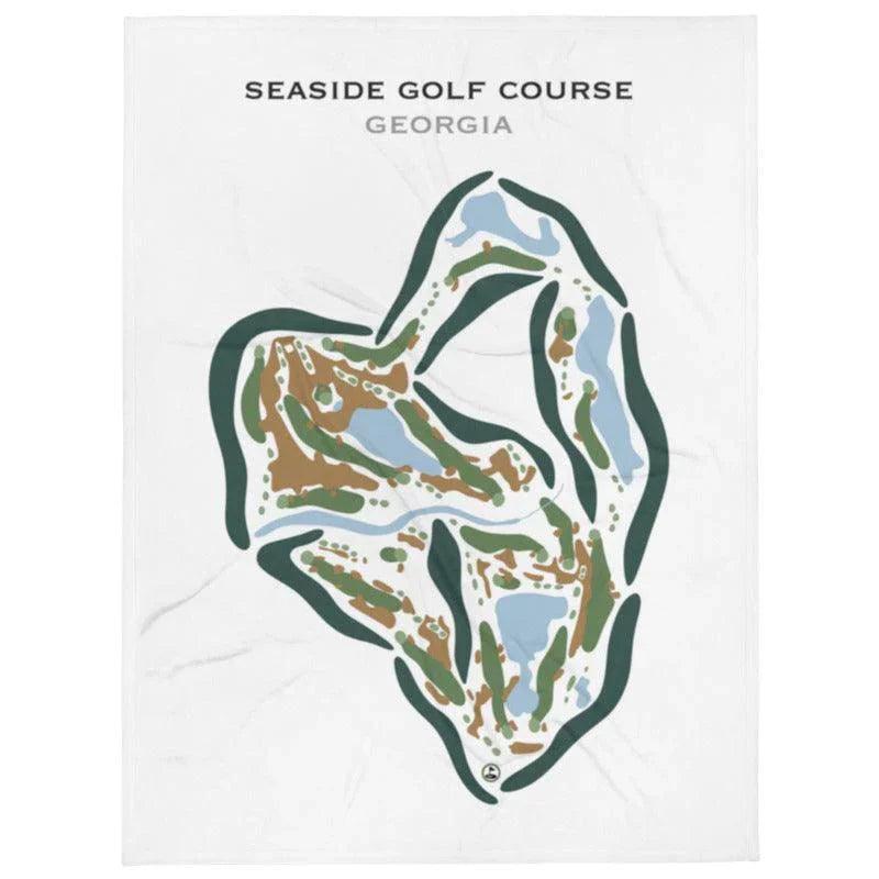 Seaside Golf Course, Georgia - Printed Golf Courses