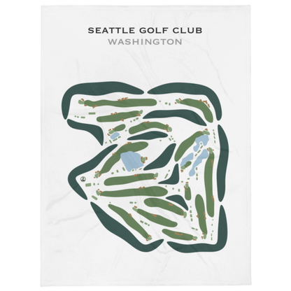 Seattle Golf Club, Washington - Printed Golf Courses