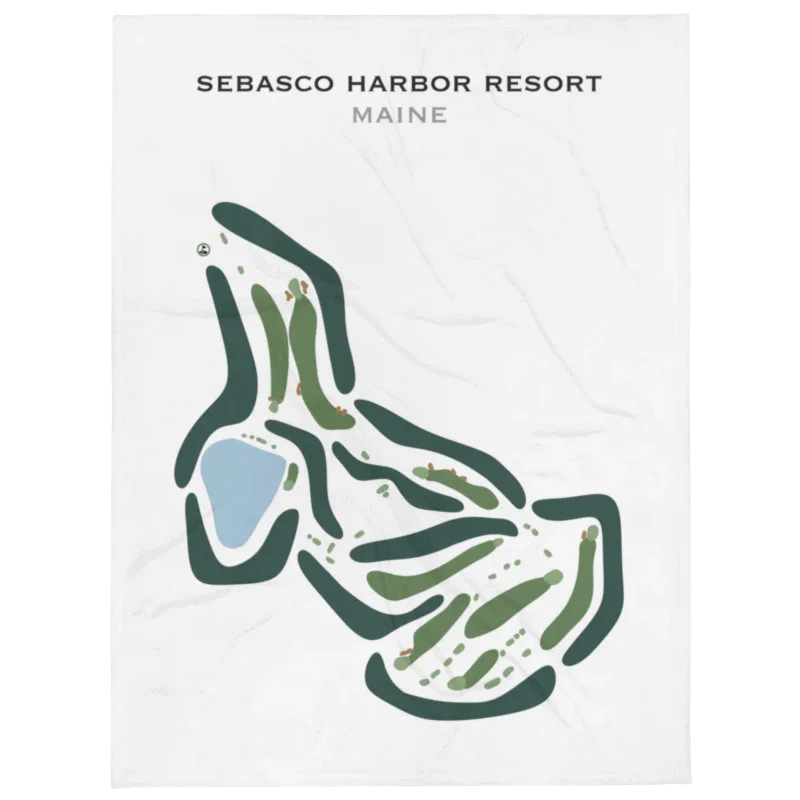 Sebasco Harbor Resort, Maine - Printed Golf Courses