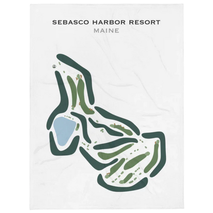 Sebasco Harbor Resort, Maine - Printed Golf Courses
